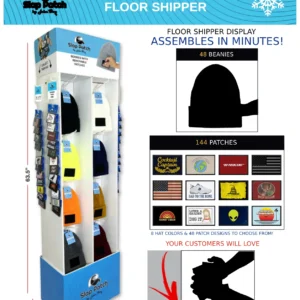 John Boy Slap Patch Beanie Display